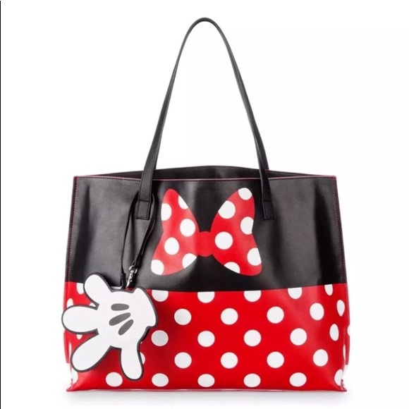 i am mickey mouse reversible tote bag